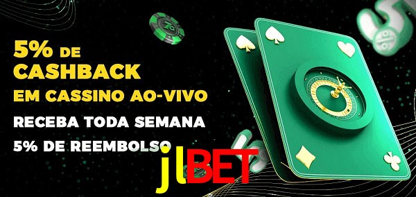 Promoções do cassino ao Vivo jlbet